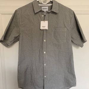 Norse Projects Osvald Seersucker Short Sleeve